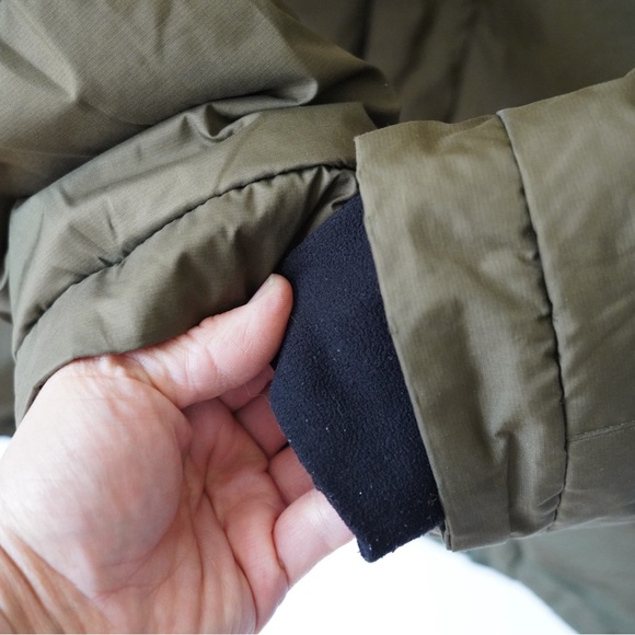 orage down jacket Green WorM Hoody Men’s Size XL - Picture 5 of 11